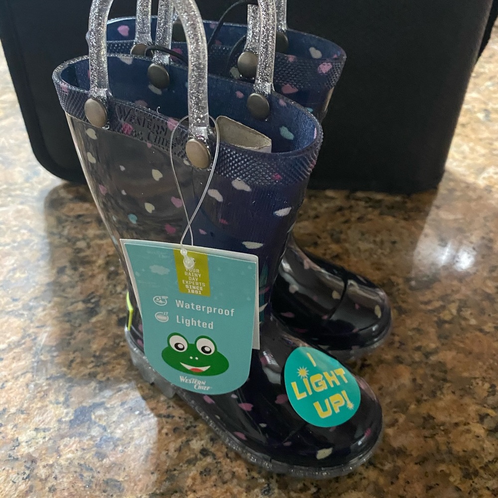 Western Chief Girls Rainboots size 5